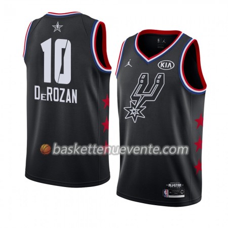 Maillot Basket San Antonio Spurs DeMar DeRozan 10 2019 All-Star Jordan Brand Noir Swingman - Homme
